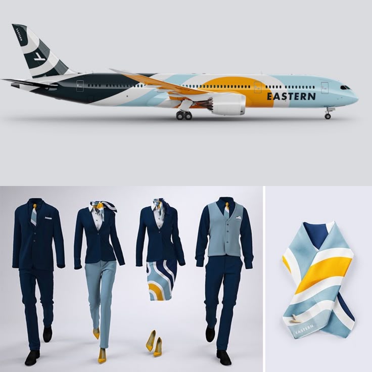 Saudi aviation professionals in neuro-chromatically engineered uniforms designed with AI-optimized color systems for maximum cognitive and neural passenger influence
