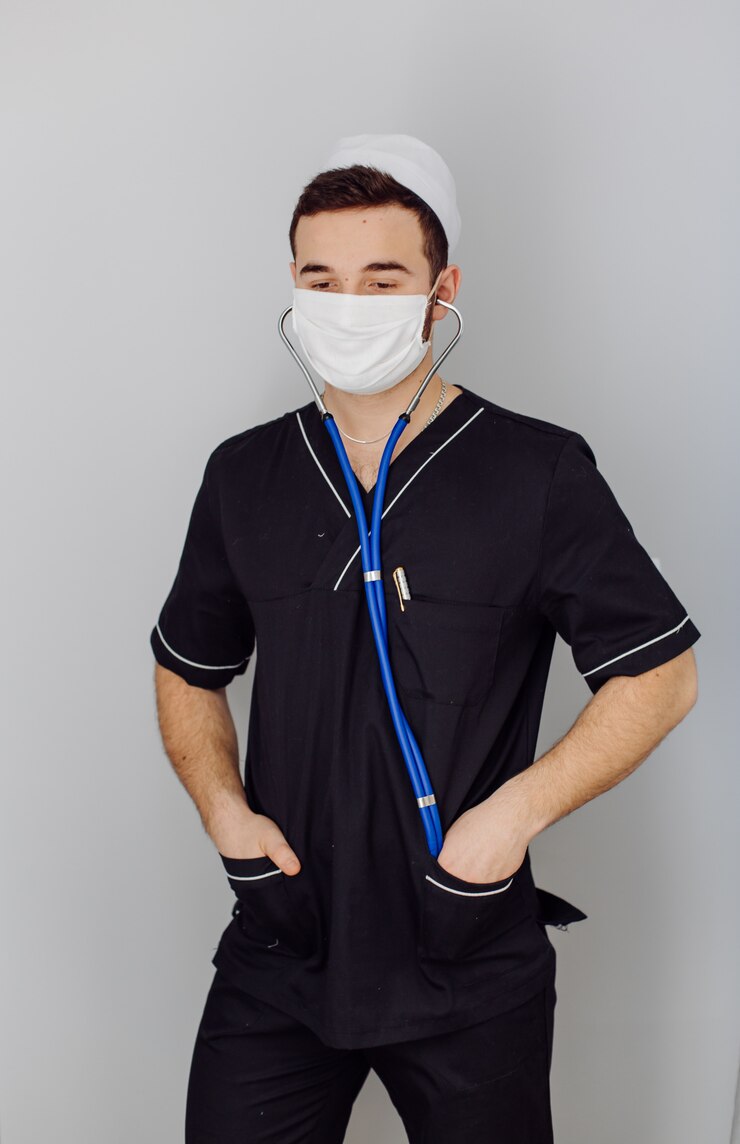 Clinical wardrobes that feel calm, high-trust, and operationally sharp across every shift.